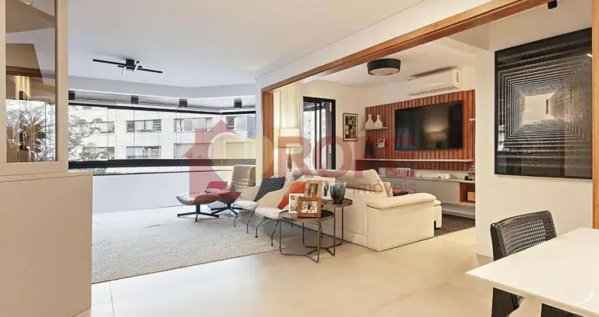 Pronto para morar! apartamento de luxo com 120m², sala ampliada, 2 suítes e vista para o verde