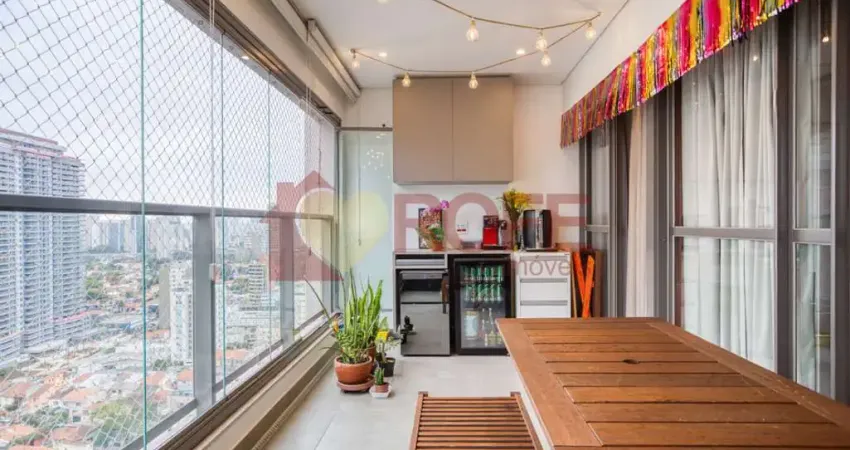 Apartamento à venda - atmosfera brooklin - 101m², 3 dorms sendo 1 suíte, 2 vagas de garagem