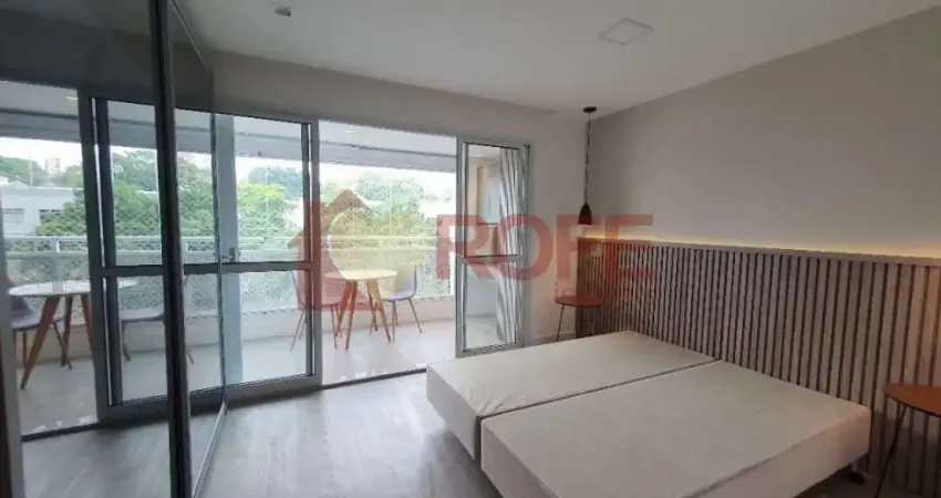 Studio com 1 dormitório, 33 m² - venda por r$ 470.000,00 ou aluguel por r$ 3.255,00/mês - campo belo
