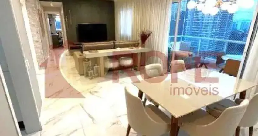 Apartamento a venda com 3 suites, 2 vagas de garagem, de 117 m² com lazer completo, por r$ 2.150.000