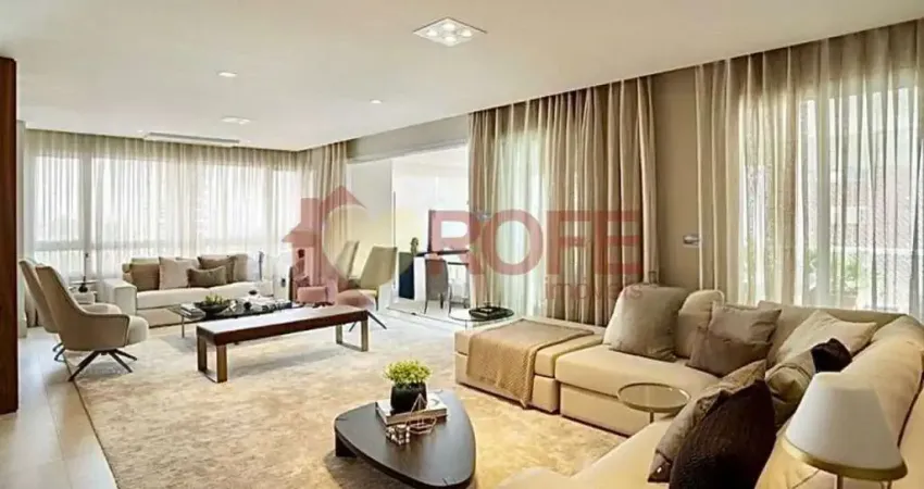 Apartamento com 3 dormitórios à venda, 225 m² por r$ 4.740.000,00 - brooklin - são paulo/sp