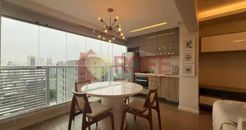 Apartamento para locação e venda mobiliado - Brooklin - São Paulo/SP