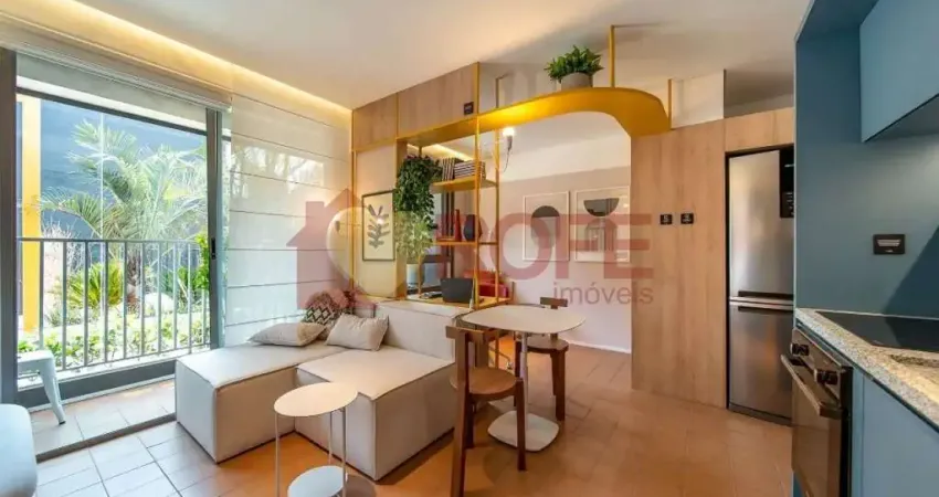 Apartamento à venda, 37 m² por r$ 420.000,01 - alto da boa vista - são paulo/sp