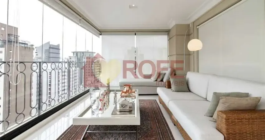 Apartamento de 276m² com 2 suítes na melhor localização do itaim, lazer completo