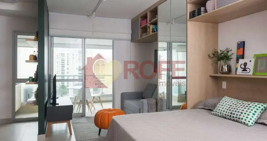 Apartamento com 1 dormitório à venda, 37 m² por r$ 720.000,00 - moema - são paulo/sp