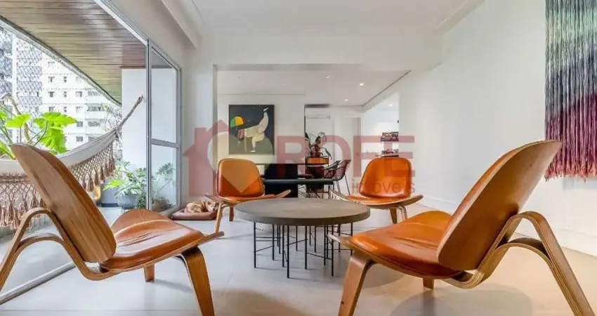 Apartamento com 3 dormitórios à venda, 166 m² por r$ 3.950.000,00 - moema - são paulo/sp