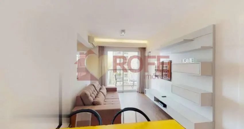 Apartamento de 47m² na vila nova conceição, 1 quarto e 1 vaga, lazer e localização excelentes.