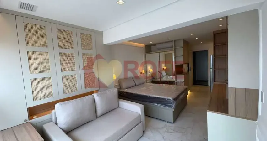 Studio com 30 m², 1 dormitório -mobiliado - brooklin - são paulo