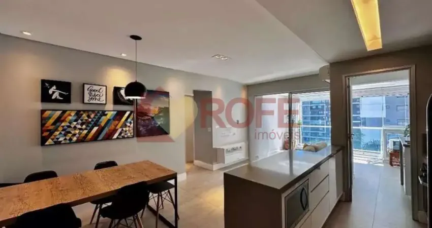 Apartamento de 68 m² à venda no brooklin. são 2 quartos sendo 1 suíte. banheiros com ventilação e il