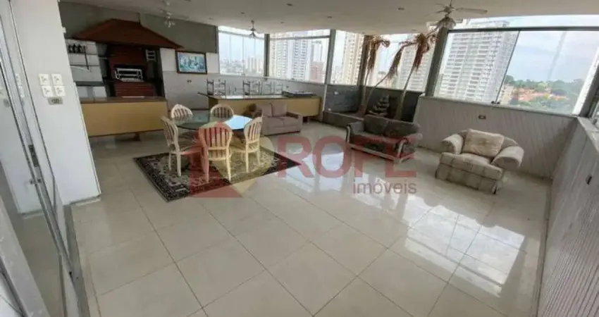 Cobertura com 4 dormitórios à venda, 309 m² por r$ 3.250.000,00 - vila mascote - são paulo/sp