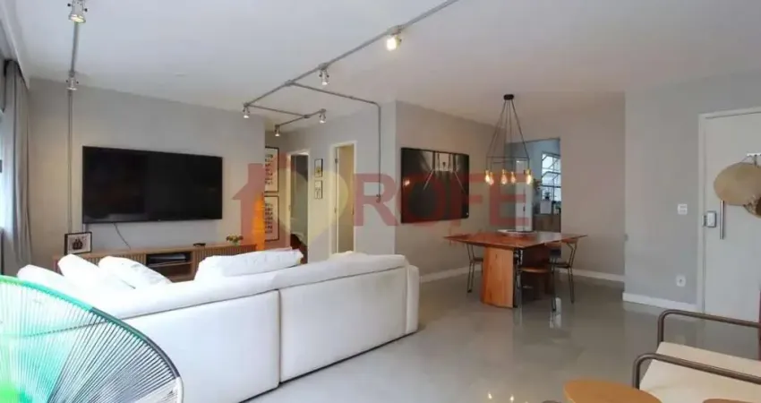 Apartamento com 3 dormitórios no itaim bibi, 99m², reformado e mobiliado