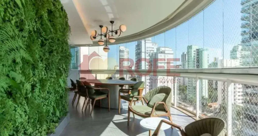 Apartamento à venda, 210 m² por r$ 4.949.000,00 - moema índios - são paulo/sp