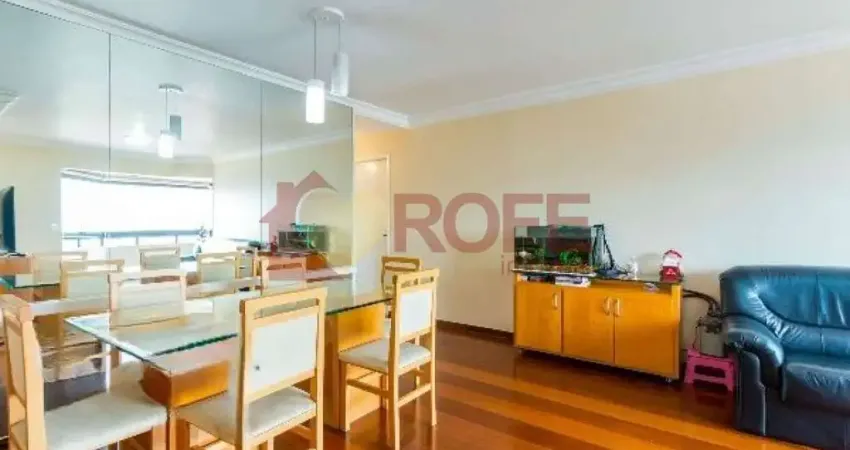 Apartamento à venda em campo belo com 115 m², 3 quartos, 1 suíte, 2 vagas,  4 banheiros
