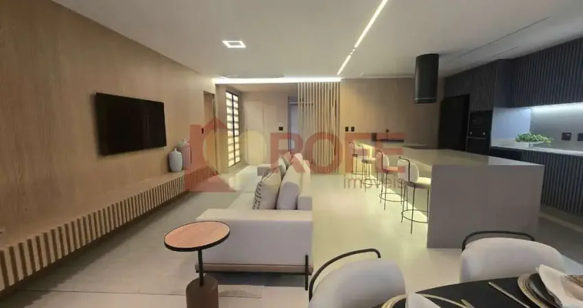 More a 200 metros do metro brooklin - apartamento 130m² 3 quartos, 3 suites varanda gourmet e lazer