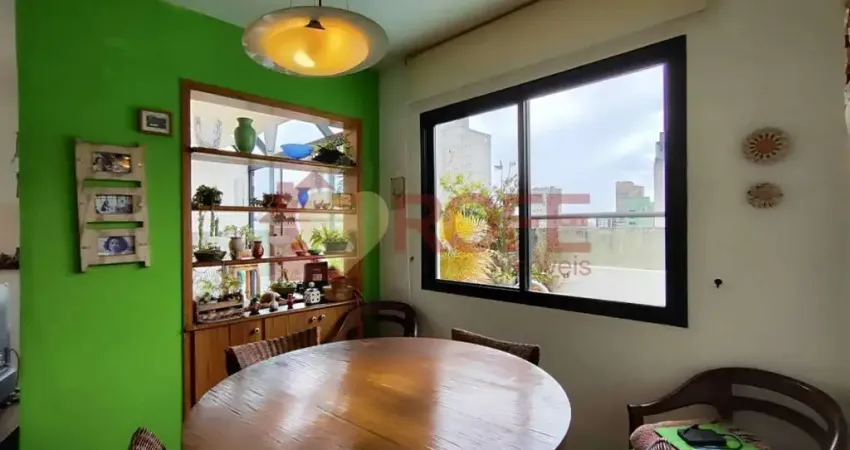 Cobertura à venda - 3 dormitórios sendo 1 suíte em moema índios - fora da rota aérea.