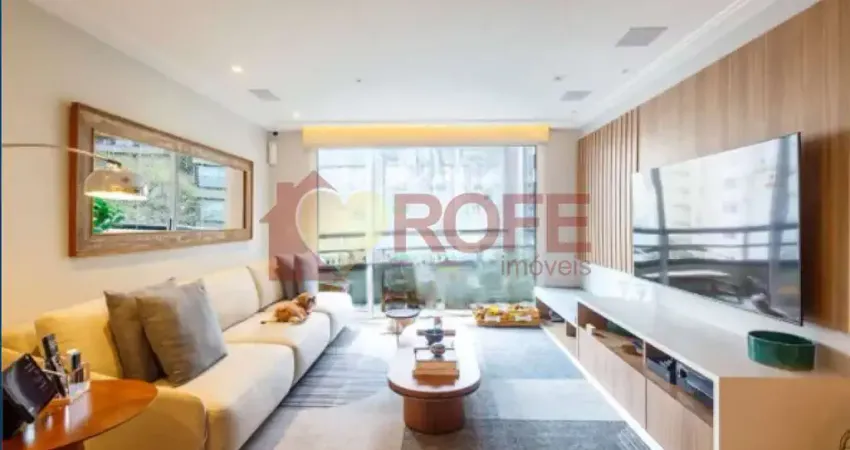 Vila nova conceição, apartamento reformado com terraço, 3 dormitórios e 3 vagas