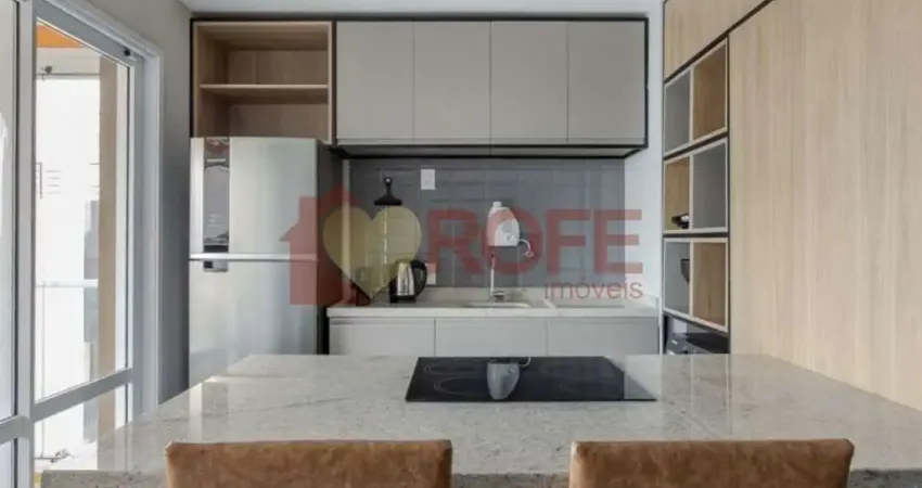 Apartamento de 49 m² com 1 dormitório para venda no campo belo por r$ 630.000. venda total mobiliado