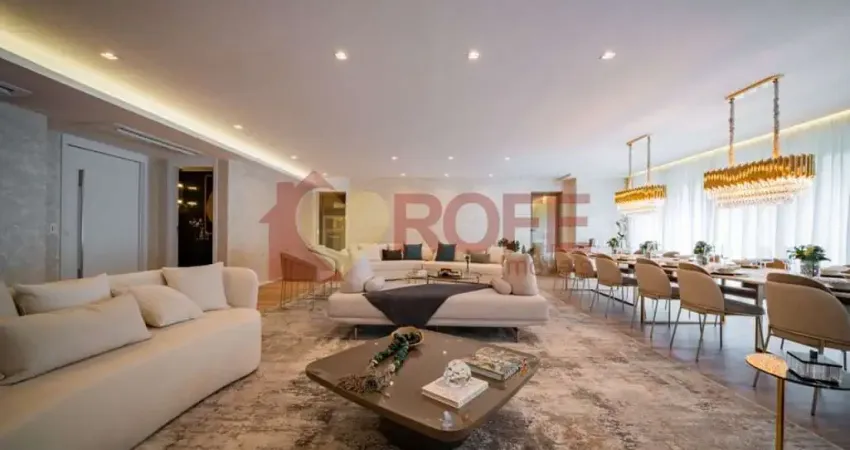 Apartamento com 4 dormitórios à venda, 252 m² por r$ 5.500.000,00 - moema - são paulo/sp