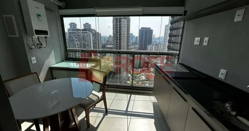 Studio com 1 dormitório para alugar, 32 m² por r$ 3.890,00/mês - brooklin paulista - são paulo/sp