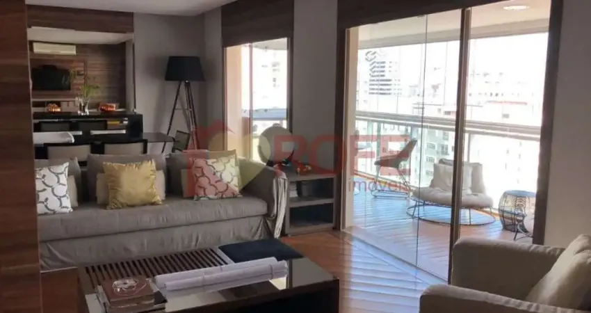 Apartamento sofisticado em moema com 3 suítes, 173m² e lazer completo