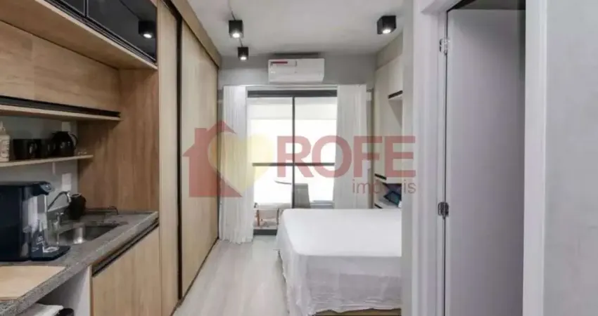 Apartamento com 1 dormitório à venda, 26 m² por r$ 415.000,00 - brooklin - são paulo/sp