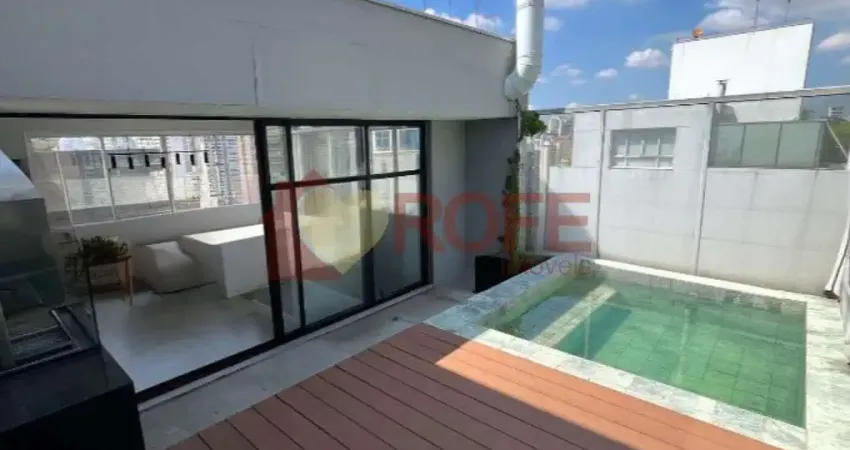 Itaim - cobertura com 2 suíte(s), 2 dormitório(s) e 2 vaga(s) de garagem, para venda e locação