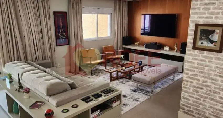Apartamento com 3 dormitórios à venda, 161 m² por r$ 3.700.000,00 - campo belo - são paulo/sp