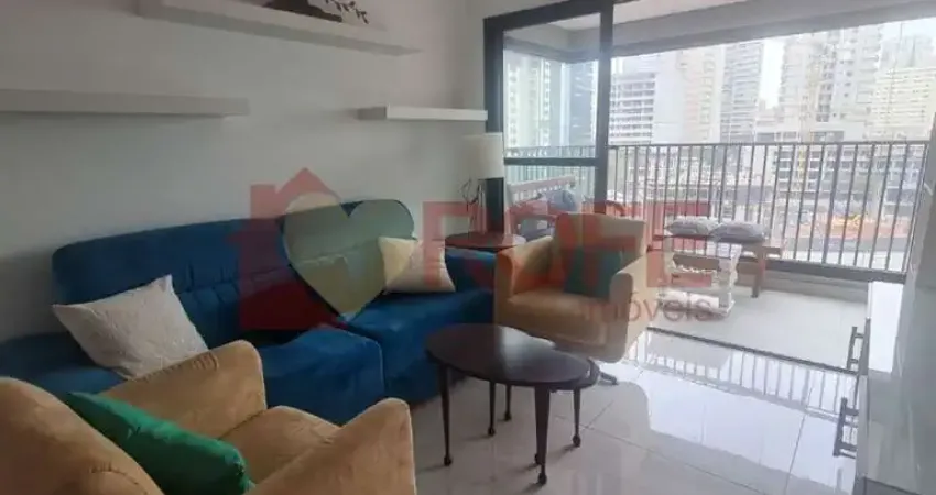 Apartamento  mobiliado para locação - 90 m² 3 dormitórios - brooklin