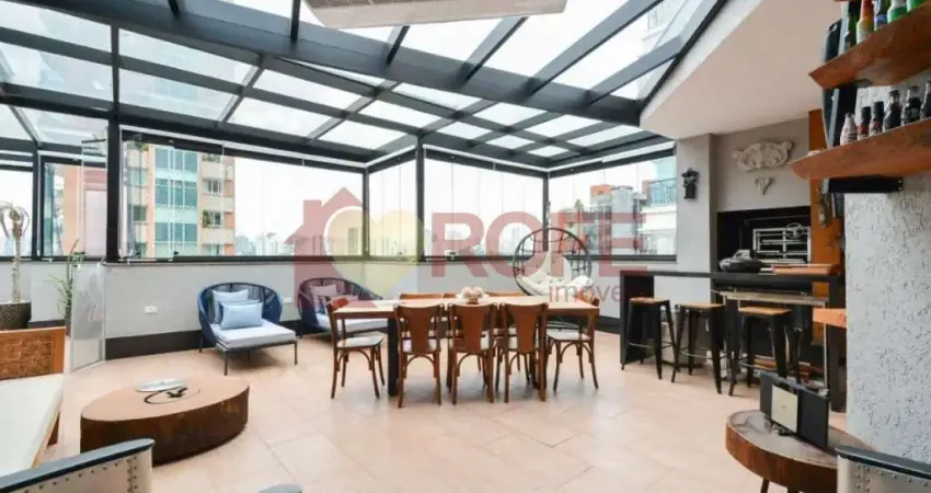 Cobertura com 5 dormitórios à venda, 480 m² por r$ 6.000.000,00 - moema - são paulo/sp