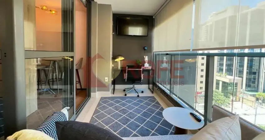 Apartamento com 1 dormitório para alugar, 29 m² por r$ 7.084,00/mês - itaim bibi - são paulo/sp