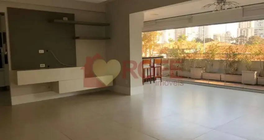 Apartamento no brooklin 160 m² 4 quartos, 3 suites com lazer completo