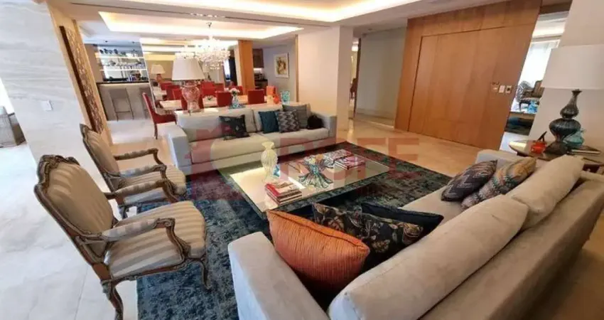 Apartamento à venda, 370 m² por r$ 8.390.000,00 - campo belo - são paulo/sp