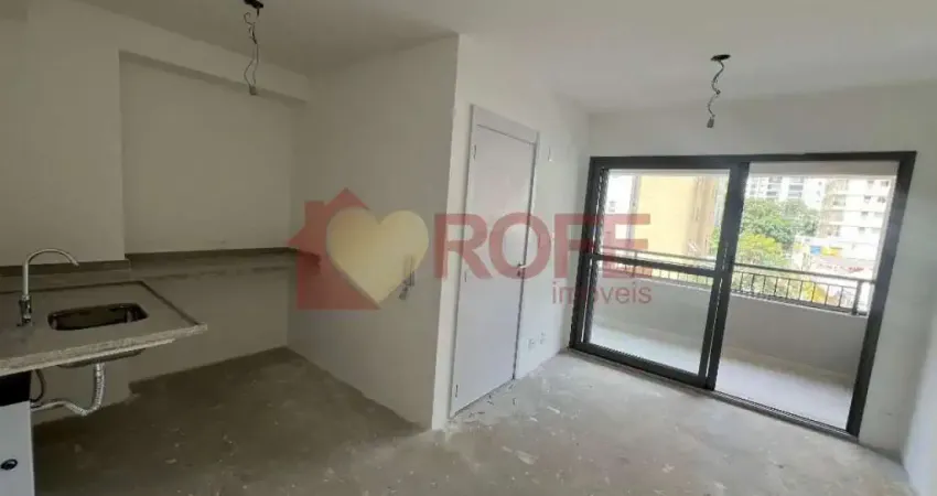 Apartamento com 1 dormitório à venda, 28 m² por r$ 520.000,00 - moema - são paulo/sp