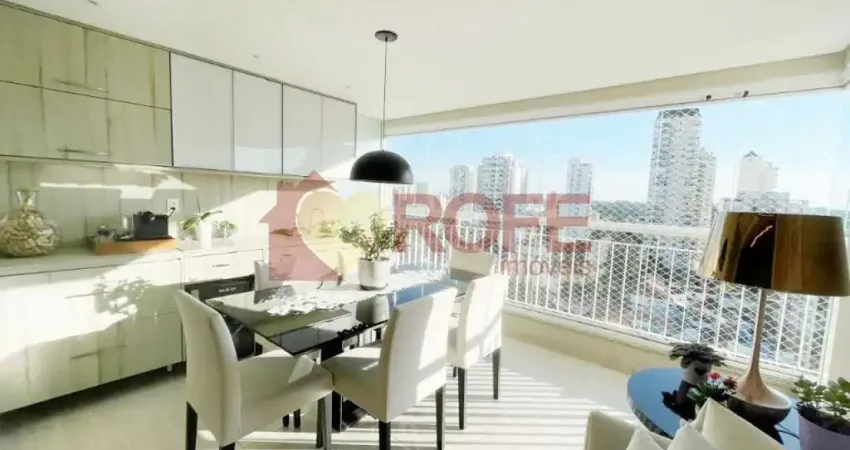 Apartamento de 75 m² à venda no coração do campo belo. são 2 quartos, 1 suíte e 2 vagas.