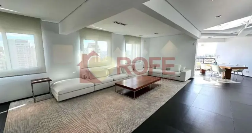 Cobertura com 1 dormitório à venda, 280 m² por r$ 9.500.000,00 - vila nova conceição - são paulo/sp