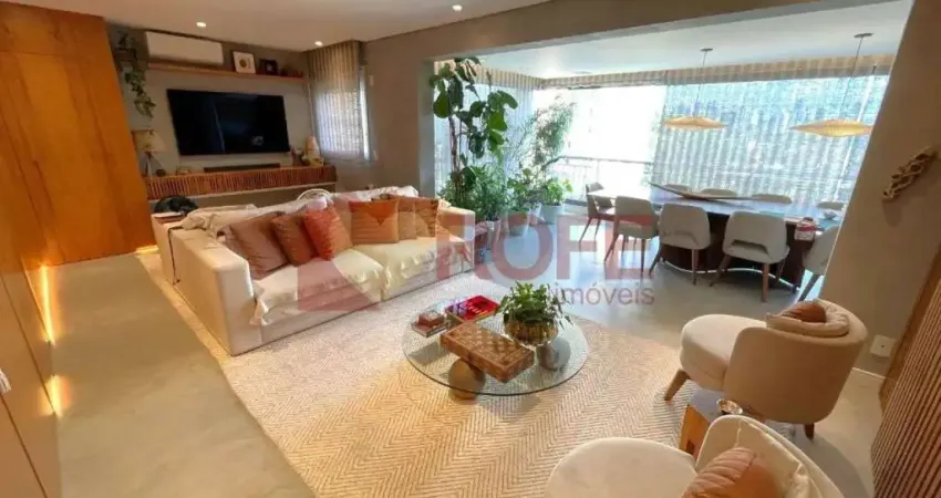 Apartamento a vende de 135m2, 3 suites com 3 vagas determinadas de garagem, lazer completo