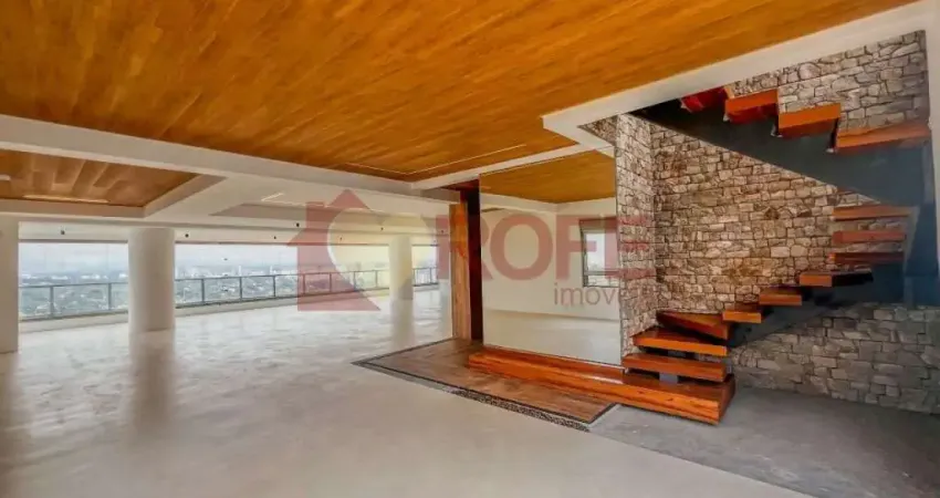 Cobertura campo belo 840 m² com 5 quartos, 4 suítes, piscina e sauna privativa vista livre eterna!
