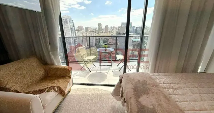 Linda cobertura mobiliada na melhor localização de são paulo- faria lima