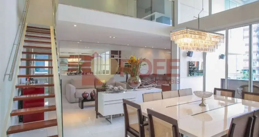 Apartamento com pé direito duplo à venda campo belo - 229 m² com 4 quartos, 4 suites, lazer completo