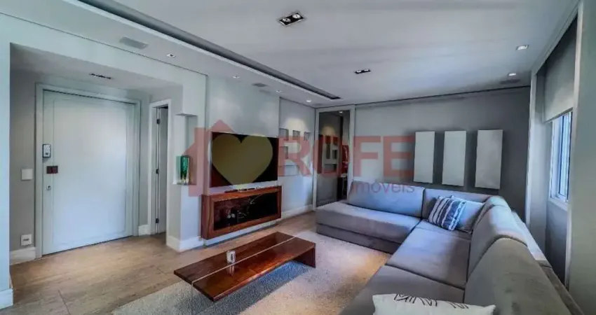 Apartamento mobiliado à venda no campo belo - 161 m², 3 quartos, sendo 3 suítes, varanda gourmet