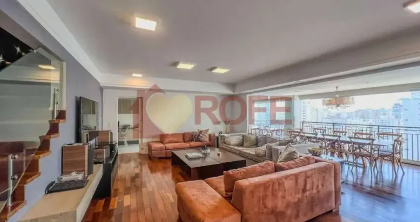 Apartamento alto patrão sol da manhã com 258 m² com 3 quartos, sendo 3 suítes, 4 vagas à venda bairr