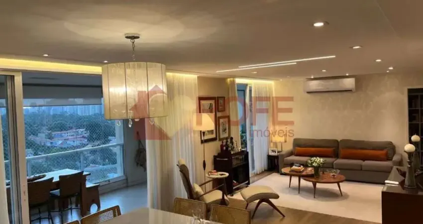 Apartamento campo belo 233 m² com 3 quarto, 3 suites, 4 vagas, varanda gourmet - lazer completo