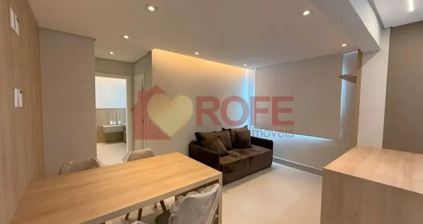 Apartamento reformado em moema pássaros com 1 dormitório e 1 vaga para alugar, 42m²