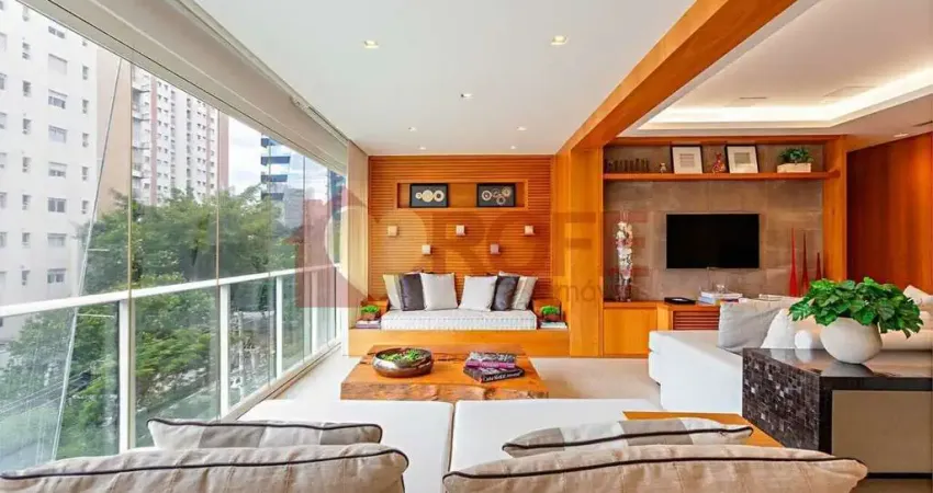 Apto de alto padrão a venda no itaim bibi - 123m² 3 suítes 2 vagas