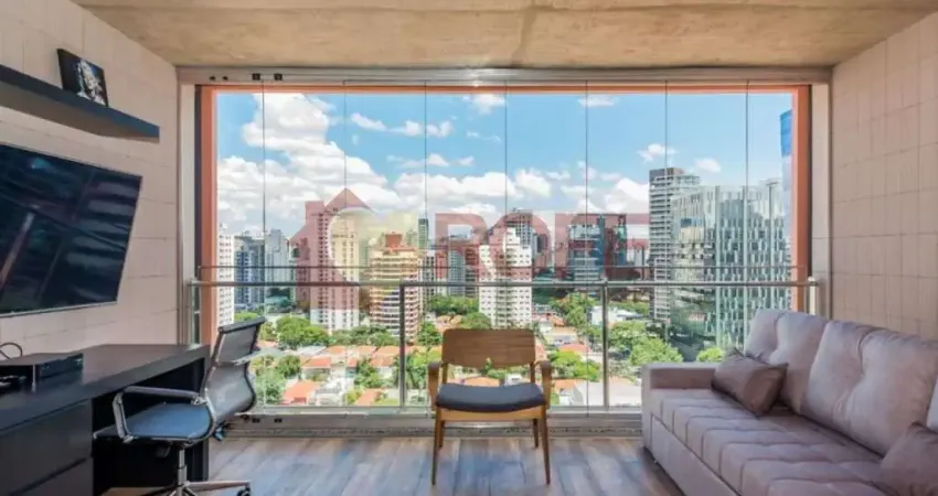 Mobiliado | 1 suíte | 1 vaga | condomínio completo no itaim bibi