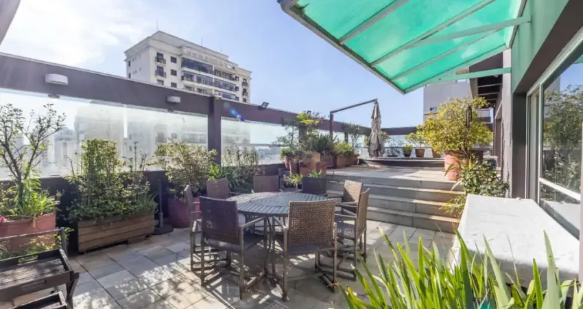 Cobertura com 4 dormitórios à venda , 467 m² por r$ 5.000.000(segurança e privacidade) campo belo-sp