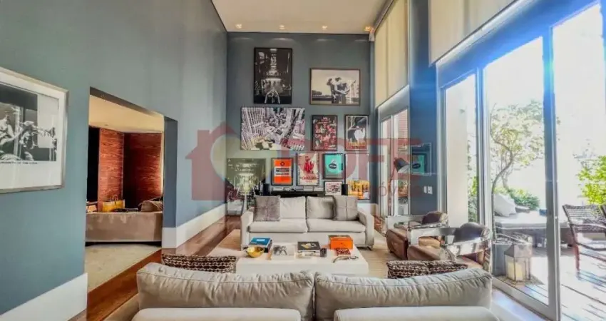 Apartamento pé direito duplo campo belo 293 m² com 3 quartos 3 suítes, 4 vagas - lazer completo