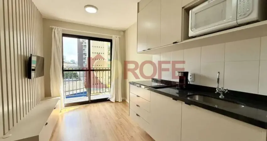 Apartamento com 1 dormitório para alugar, 32 m² por r$ 3.840,00/mês - campo belo - são paulo/sp