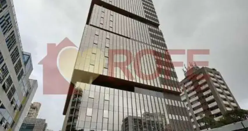 Andar corporativo triple aaa para locação, 1300 m² bairro campo belo - são paulo/sp