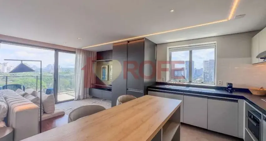 Apartamento de 63,50 m² com 1 dormitório à venda no vhouse pinheiros. totalmente mobiliado, pronto p